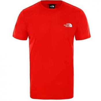 The North Face Men T-Shirt Reaxion Red Box, Talla:S, Color:Fiery Red