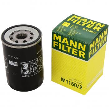 Original MANN-FILTER Filtro de aceite W 1150/2 – Filtro hidráulico – Para automóviles y vehículos de utilidad