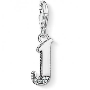 Colgante charm letra J de plata esterlina para mujer Thomas Sabo
