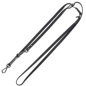 Correa Ajustable para Perros Trixie CityStyle Negra S-M