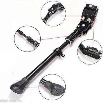 CABALLETE PARA BICI BICICLETA, SOPORTE LATERAL, AJUSTABLE PATA DE CABRA