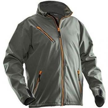 Chaqueta Softshell Cortavientos Gris Oscuro Leipold+Döhle Tamaño M