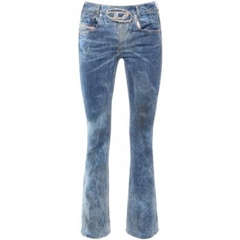 Diesel Women's Flared Jeans, Blue, Size W28 1969 D-Ebbey-Fse