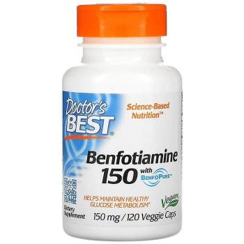 Doctor's Best Benfotiamine with BenfoPure 150mg 120 Veg Capsules