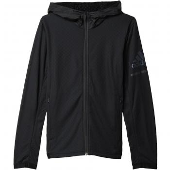 adidas Side Octo Hood - Sudadera para hombre, color negro, talla XS