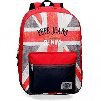 Pepe Jeans Calvin Mochila, Multicolor, 44 cm