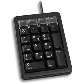 CHERRY G84-4700LUCUS-2 Corded USB Mechanical ML Programmable Keypad, Black (UK/US)