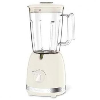 Licuadora Moulinex Soleil 500W, 6 Lamas, 2 Velocidades, Ivoire