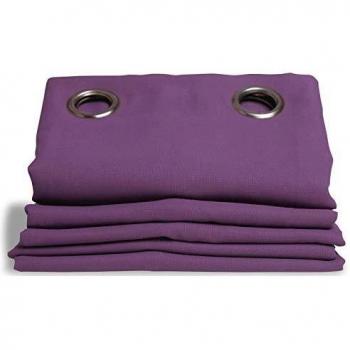 Cortina Opaca LumenControl™ con Ollaos Violet MC119 140x260 cm