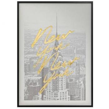 Lienzo Impreso Enmarcado Betty New York 50 x 70 cm