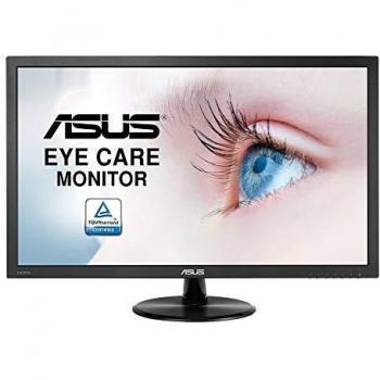 ASUS VP247HAE Eye Care Monitor 23.6 Inch, Full HD, Flicker Free, Blue Light Filter, Anti Glare, Black