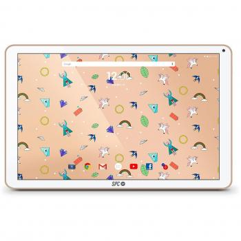 Tableta SPC Heaven 10.1 Dorada con Quad Core Cortex A53 1.3 GHz, Memoria Interna de 8GB, RAM de 2GB, Pantalla IPS HD y Android 7.0
