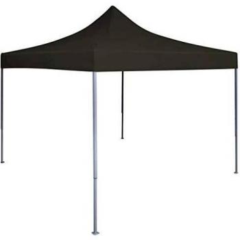 vidaXL Carpa Pleglable Pop-Up 3x3 m Gris Antracita Gazebo Caseta Jardín Patio