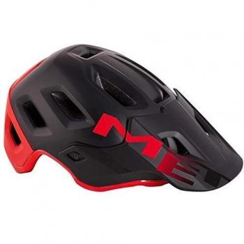 MET Casco Roam MIPS Negro/Rojo L 58-62, Unisex Adulto