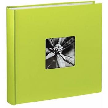 Álbum de Fotos Hama Jumbo Fine Art 30x30 cm con 100 Páginas Blancas Kiwi