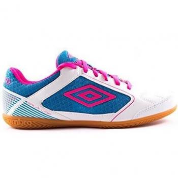 UMBRO Sala Liga IC Botas, Hombre, Blanco