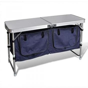 Armario plegable para camping con marco de aluminio