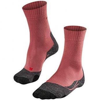 Calcetines de senderismo FALKE TK2 para mujer - color bayas mixtas, talla 35-36