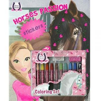 Horses passion Sticker miniset colorear