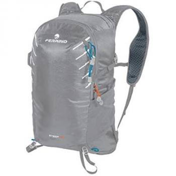 Mochila unisex Ferrino Backpack Steep 20L, color gris oscuro, talla única