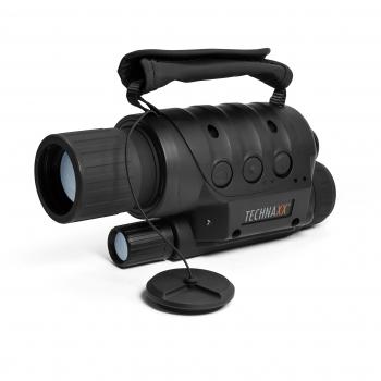 Technaxx 4560 dispositivo de visión nocturna TX de 73 con función fotografía de vídeo, Zoom de 4 aumentos Negro