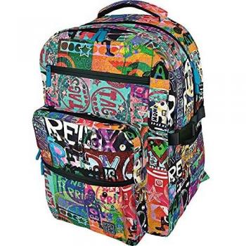 Grafoplás 37501906. Mochila Escolar, Bigpack Colección Diverse, Relax, 32x46x24cm, Compartimento Acolchado Portátil