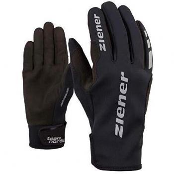Ziener Gloves Urs Guantes Nórdico, Hombre, Black, 8