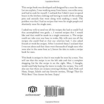 Easy Meals Cookbook for Single Men by George F. Simon
