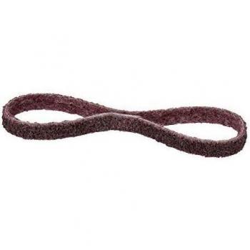 Klingspor 258665 Bandas para Limas Eléctricas, NBF 800, F4W, Marrón Rojizo, Medio, Grano 120, 13 x 457 mm