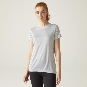 Women's Regatta Fingal Edition Moisture-Wicking T-Shirt - Grey - Size 10