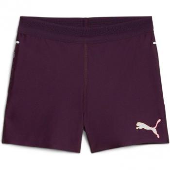 Malla corta Puma Run 3 Ultraform morado burdeos mujer tamaño L