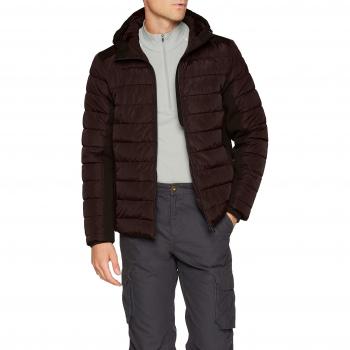 CMP Lab Acolchada Feel Warm Flock, Chaqueta Hombre, Hombre, 38Z2937, Negro, 56
