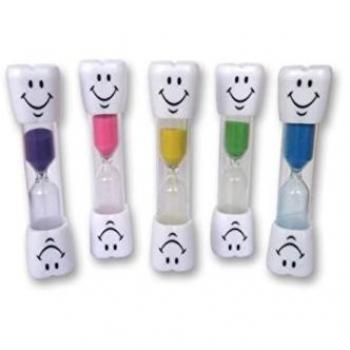 Reloj De Arena Temporizador Niños Lavado de Dientes 2 Minutos - Rosa