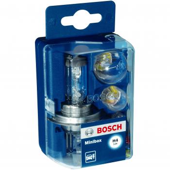 Bosch H4 Minibox estuche de lámparas de repuesto - 12 V