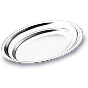 Fuente Ovalada de Acero Inoxidable 25 cm - Lacor 61825