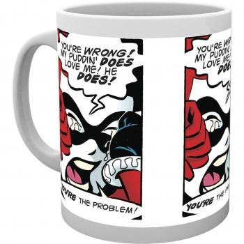 GB Eye LTD, Batman Comic, Harley Quinn Puddin, Taza