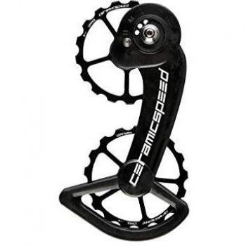 CeramicSpeed csospw11001000 pulegge Oversize, Negro, Talla única