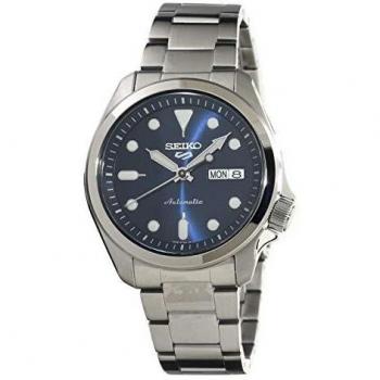 Seiko Men's Analogue Automatic Watch with Stainless Steel Strap SRPE53K1