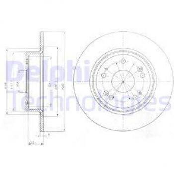 Disco de freno DELPHI BG4249 - Disco de freno, marca DELPHI, modelo BG4249