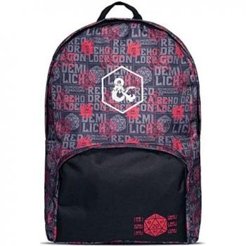 Dungeons and Dragons AOP Backpack Unisex Mochila multicolor 100% poliéster