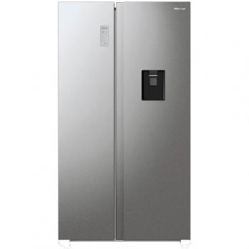 Hisense RS711N4WCE Frigorífico Americano Independiente No Frost 547 L Dispensador de Agua Clase E Acero Inoxidable