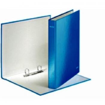 Carpeta de Anillas Leitz WOW A4 2 Anillas 25mm Azul (Pack de 10)