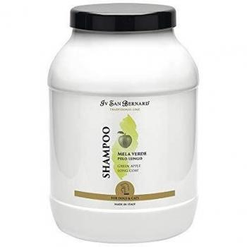 Champú de Manzana Verde - Champú para Gatos y Perros - 3 L - Ayuda a Conseguir una Profunda Reestructuración del Cabello - Ideal para Pelos Largos - IV San Bernard