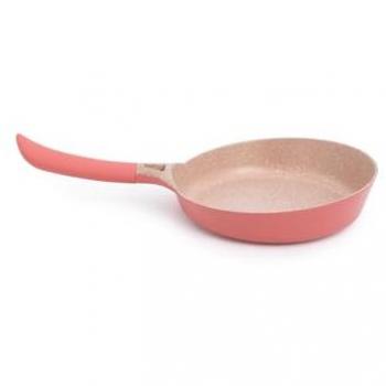 Sartén Terracota Ø20cm de Aluminio Fundido con Asa de Baquelita - Resistente, Duradera y Apta para Todo Tipo de Cocinas
