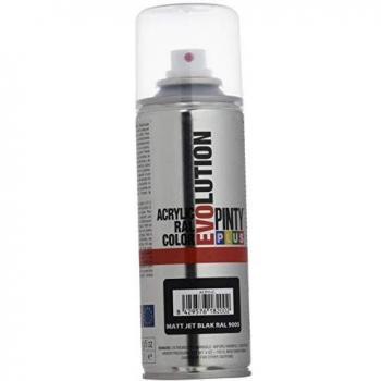 Nvs - Pintura spray acril. 270cc.Negro mate 9005/249