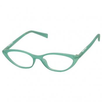 Italia Independent II 5406 Kids Green Prescription Eyeglasses Frame Size 48