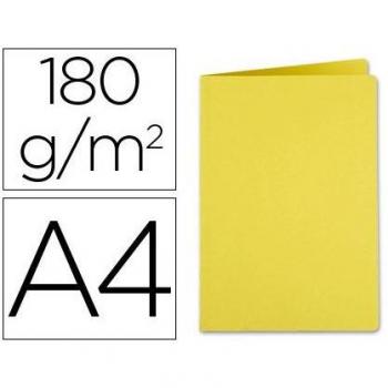 Subcarpeta Liderpapel A4 Amarillo Intenso 180g/m2 Cartulina