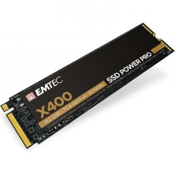 Emtec Power Pro X400 2TB M.2 NVMe PCIe 4.0 SSD, 3D NAND, hasta 4700MB/s Velocidad de Escritura ECSSD2TX400
