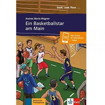 Ein basketballstar am main, libro: Deutsch als Fremdsprache A1. Deutsche Lektüre für das 1. und 2. Lernjahr. Buch + online