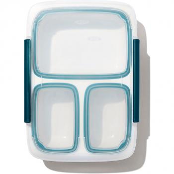 Oxo Hermético con 3 compartimentos Pre&Go